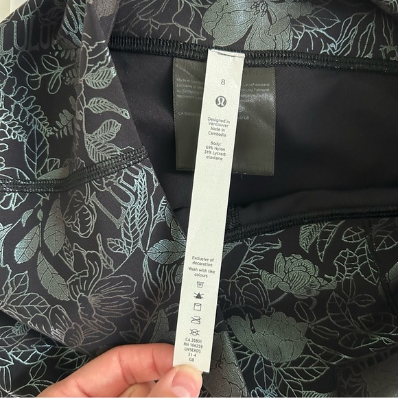 Lululemon Wunder Under High-Rise Tight 25" *Shine 8 - Picture 10 of 12